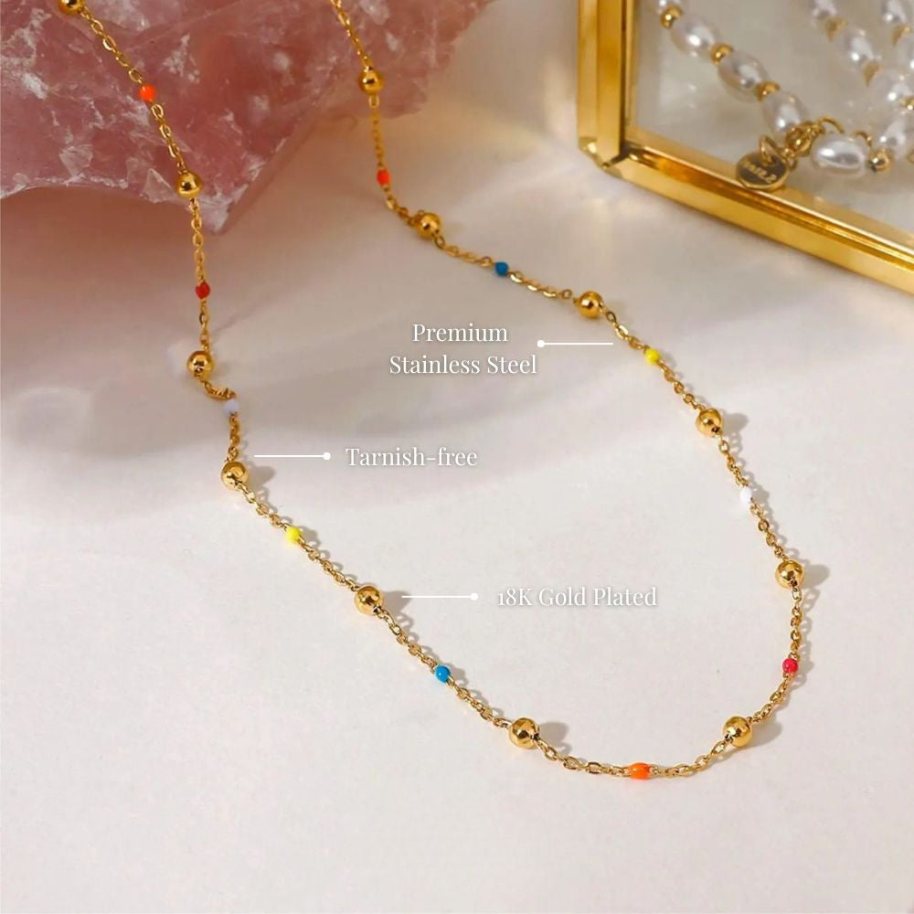 Beaded Choker Necklace