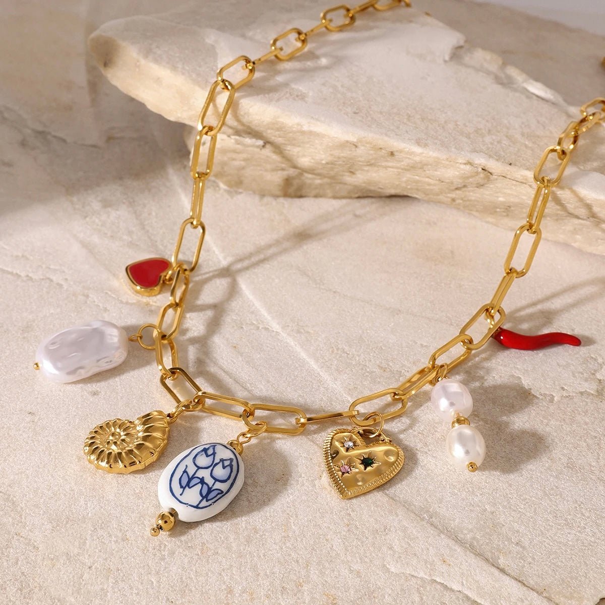 Amalfi Charm Necklace