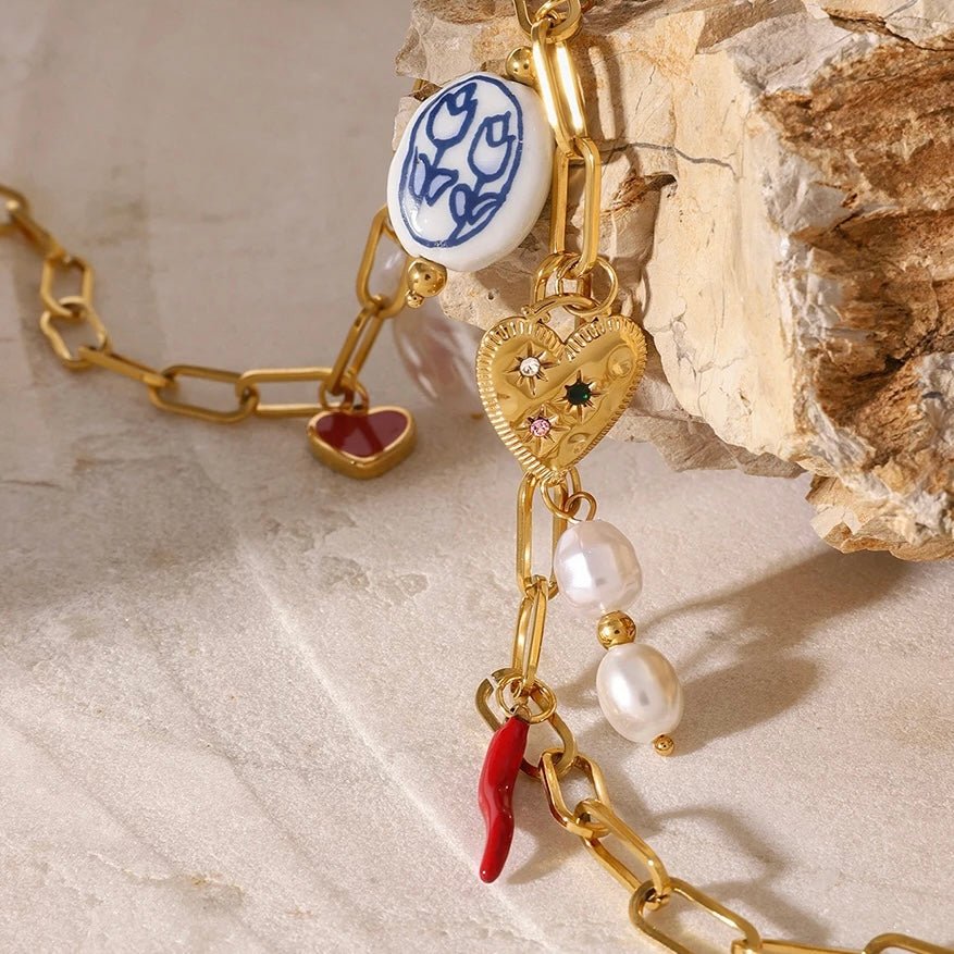 Amalfi Charm Necklace