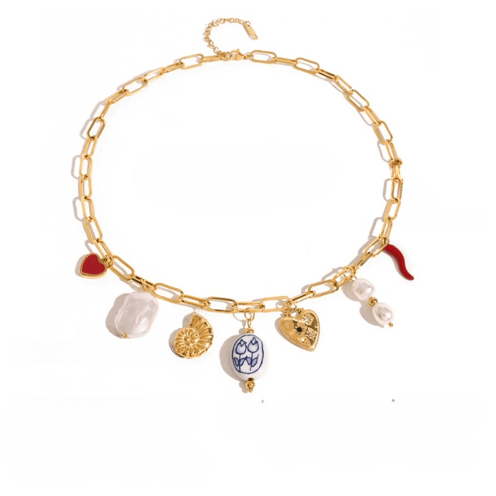 Amalfi Charm Necklace