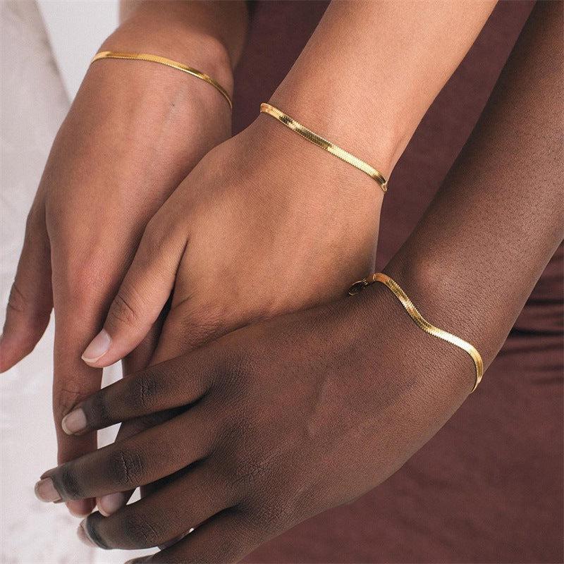 Liora Herringbone Bracelet