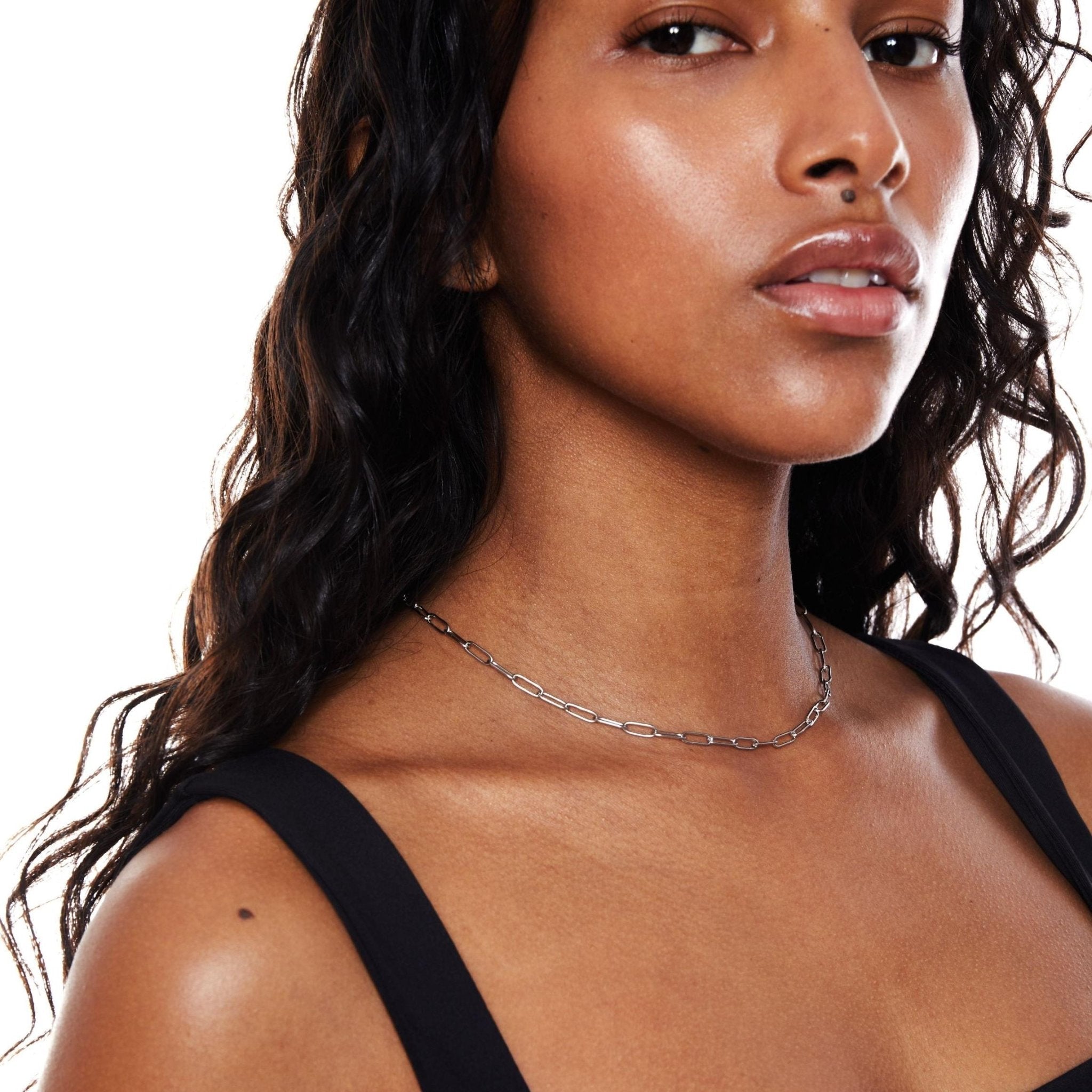 Minimalist Paperclip Choker