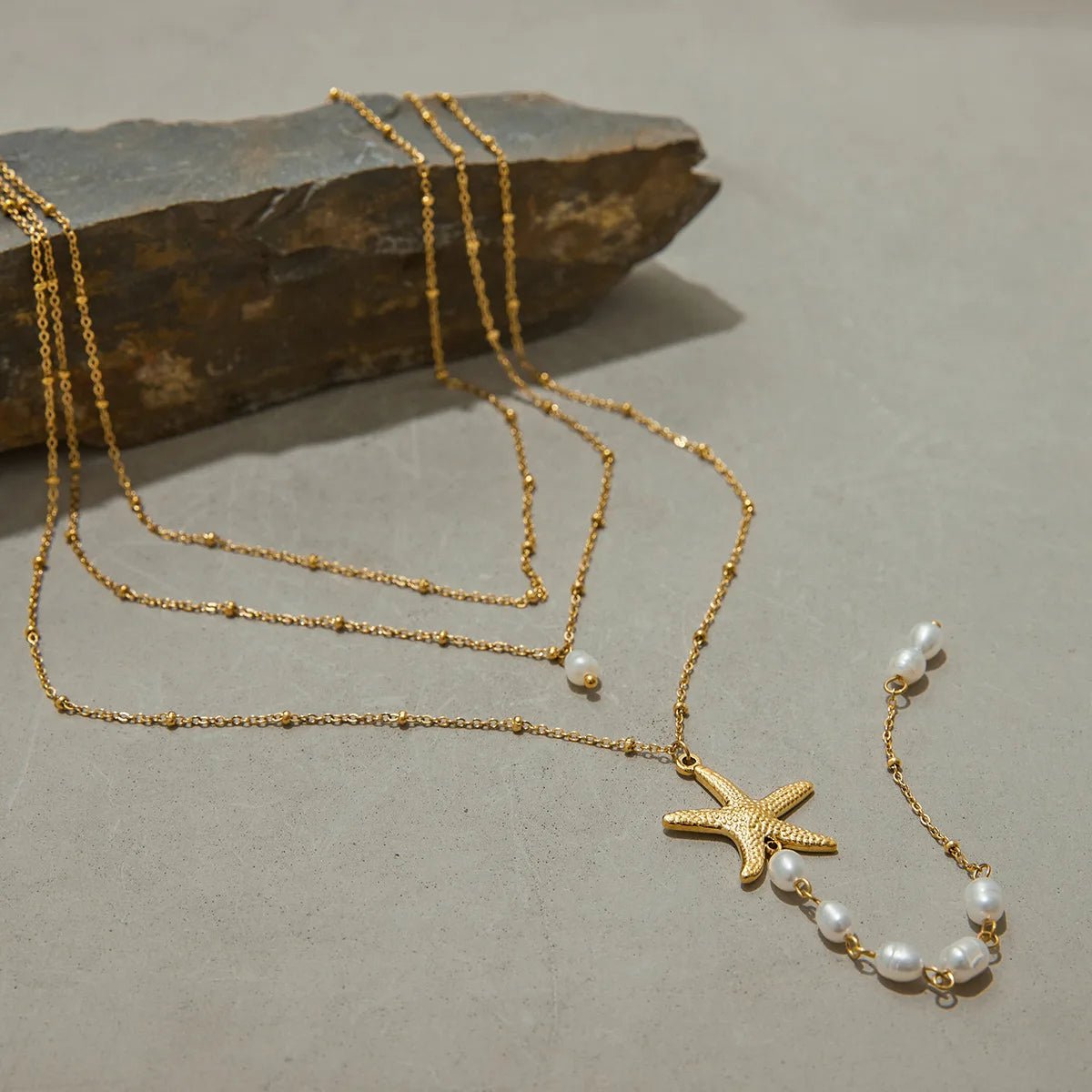 Sea Muse Lariat Necklace