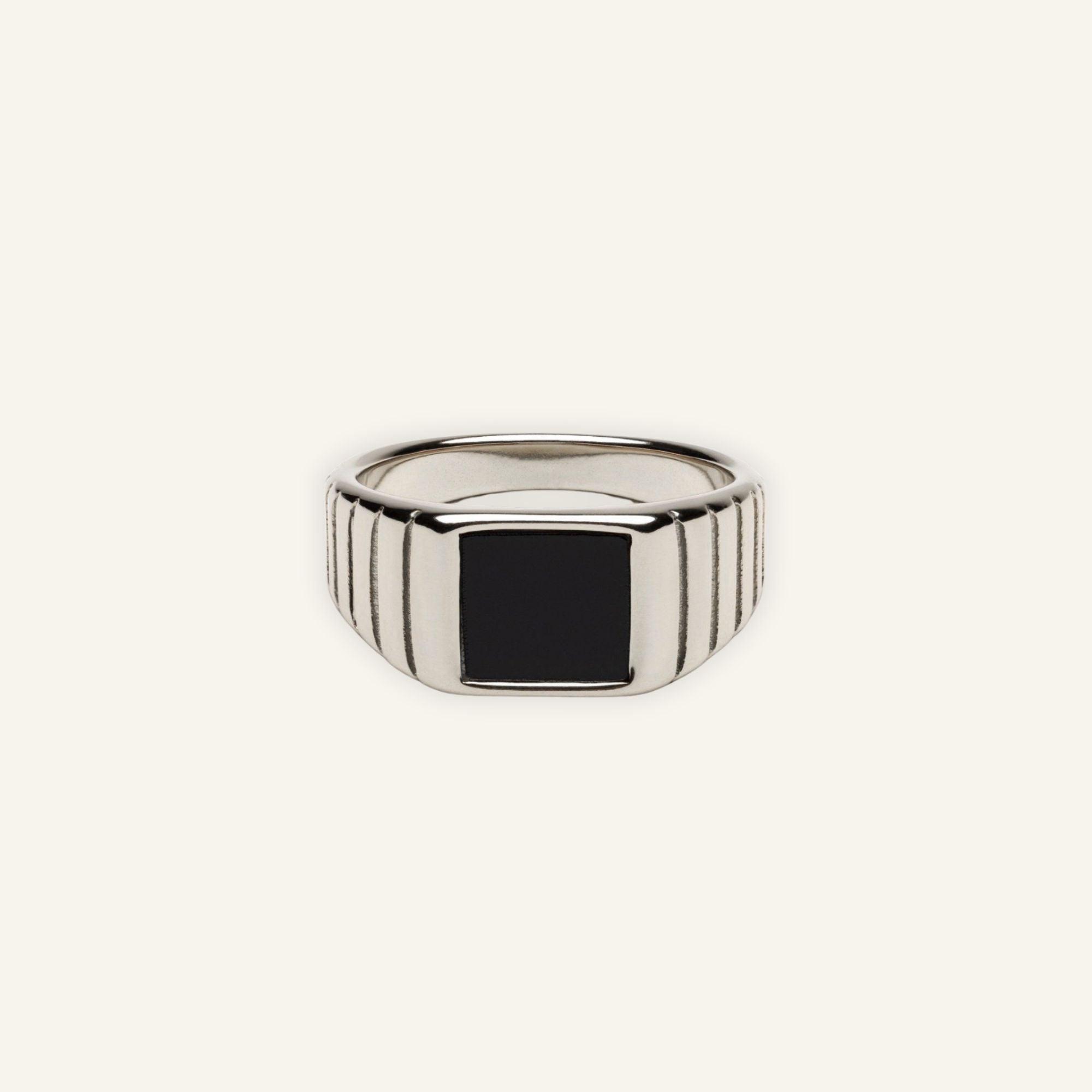 Black Onyx Statement Ring