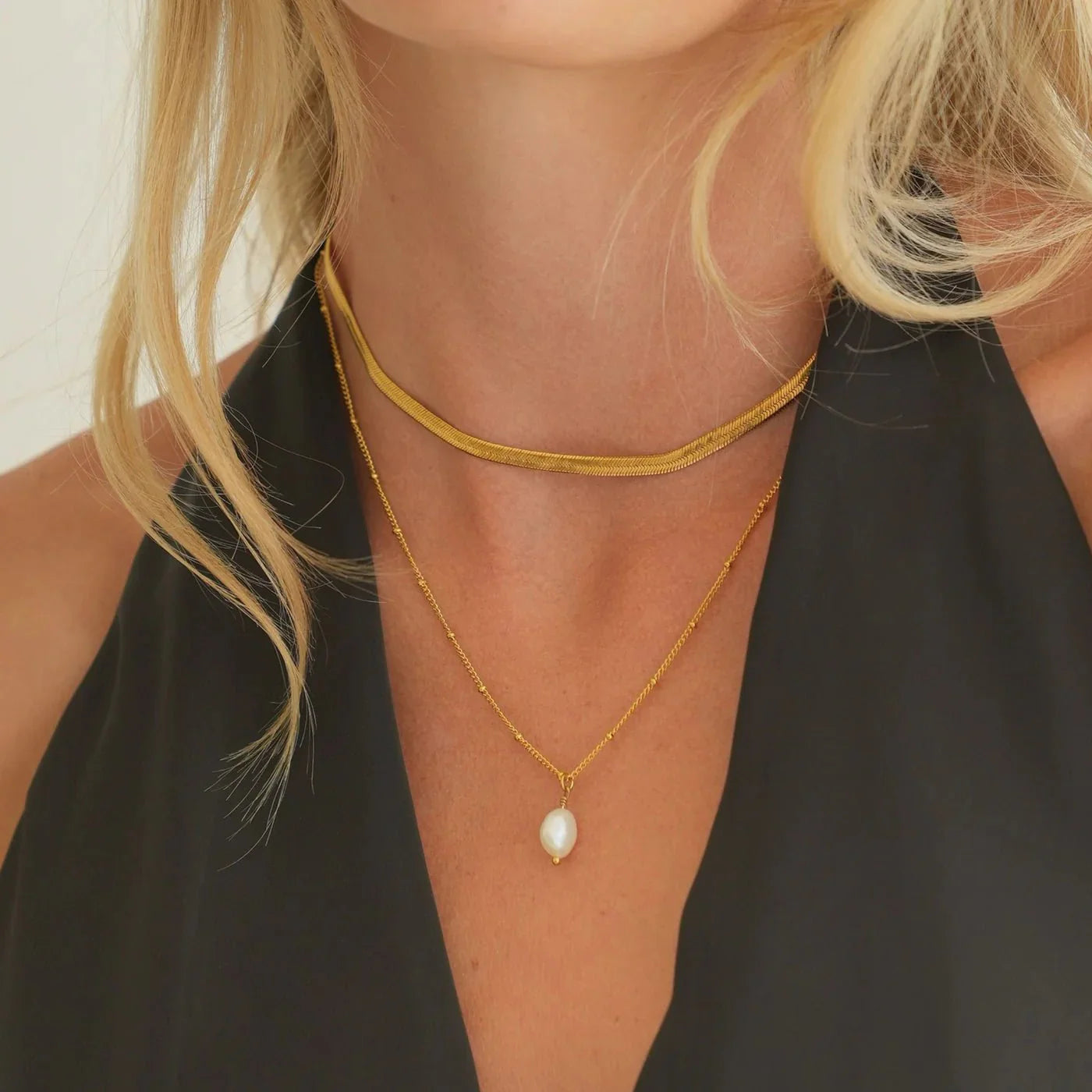 Bundle Golden Glow Duo - 2 Necklaces Bundle Set