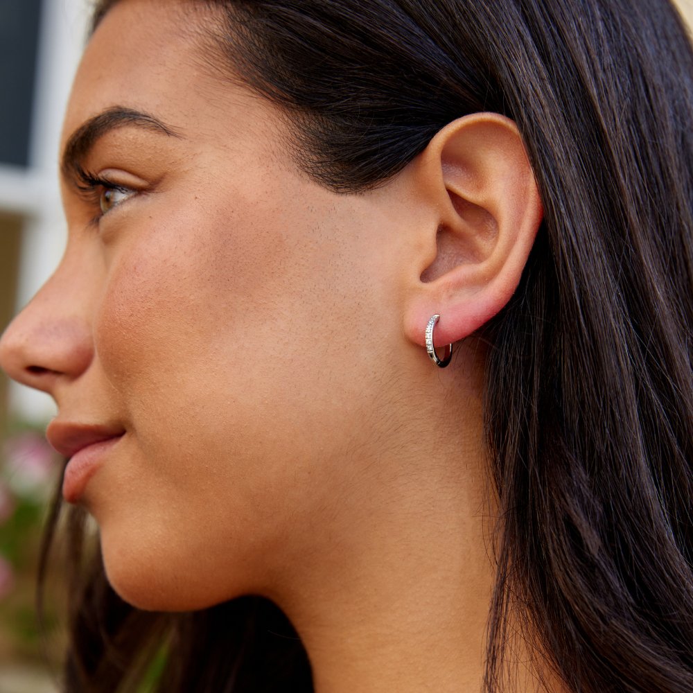 Evigheds Hoop Øreringe