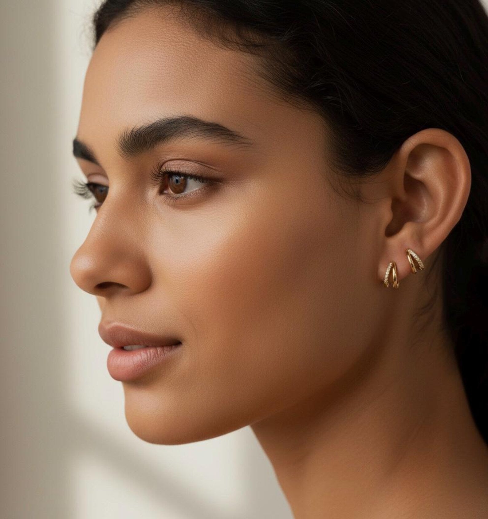 Double Hoop Earrings