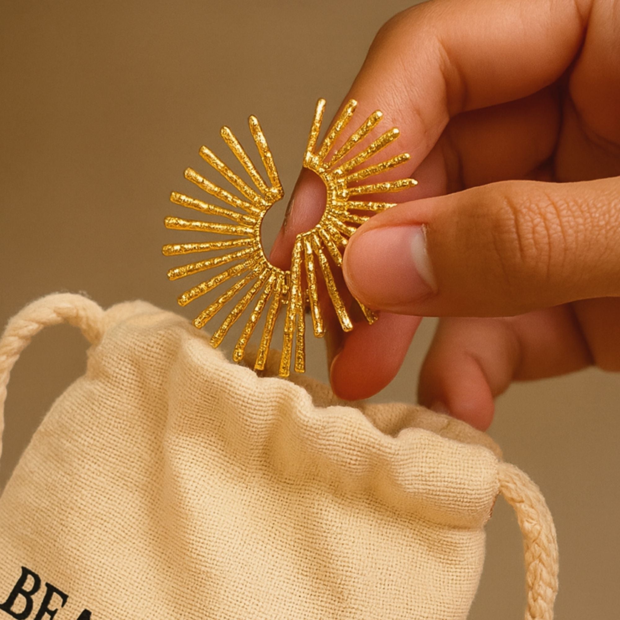 Golden Halo Earrings