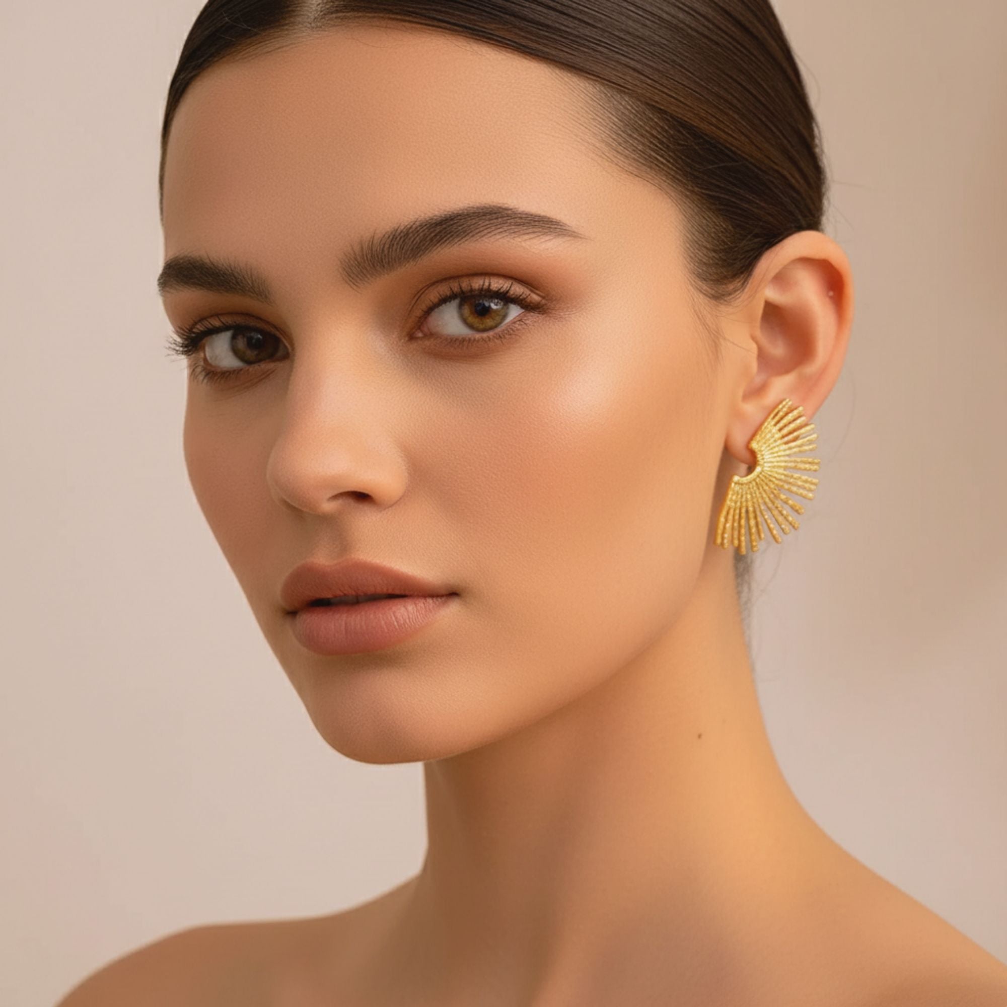 Golden Halo Earrings