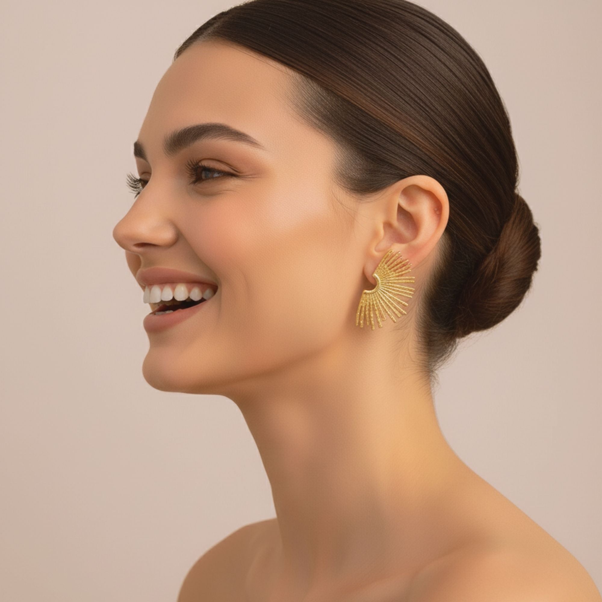 Golden Halo Earrings