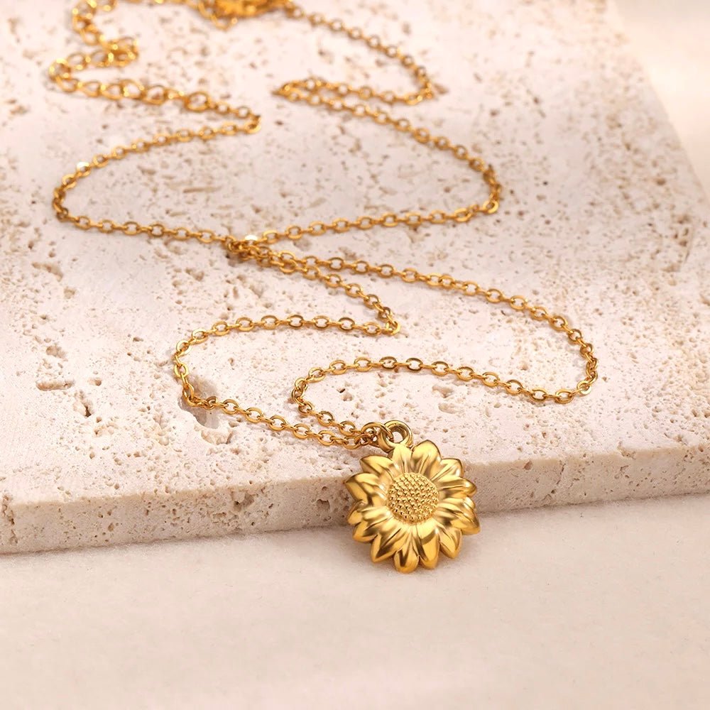 Sun Pendant Collection Necklace