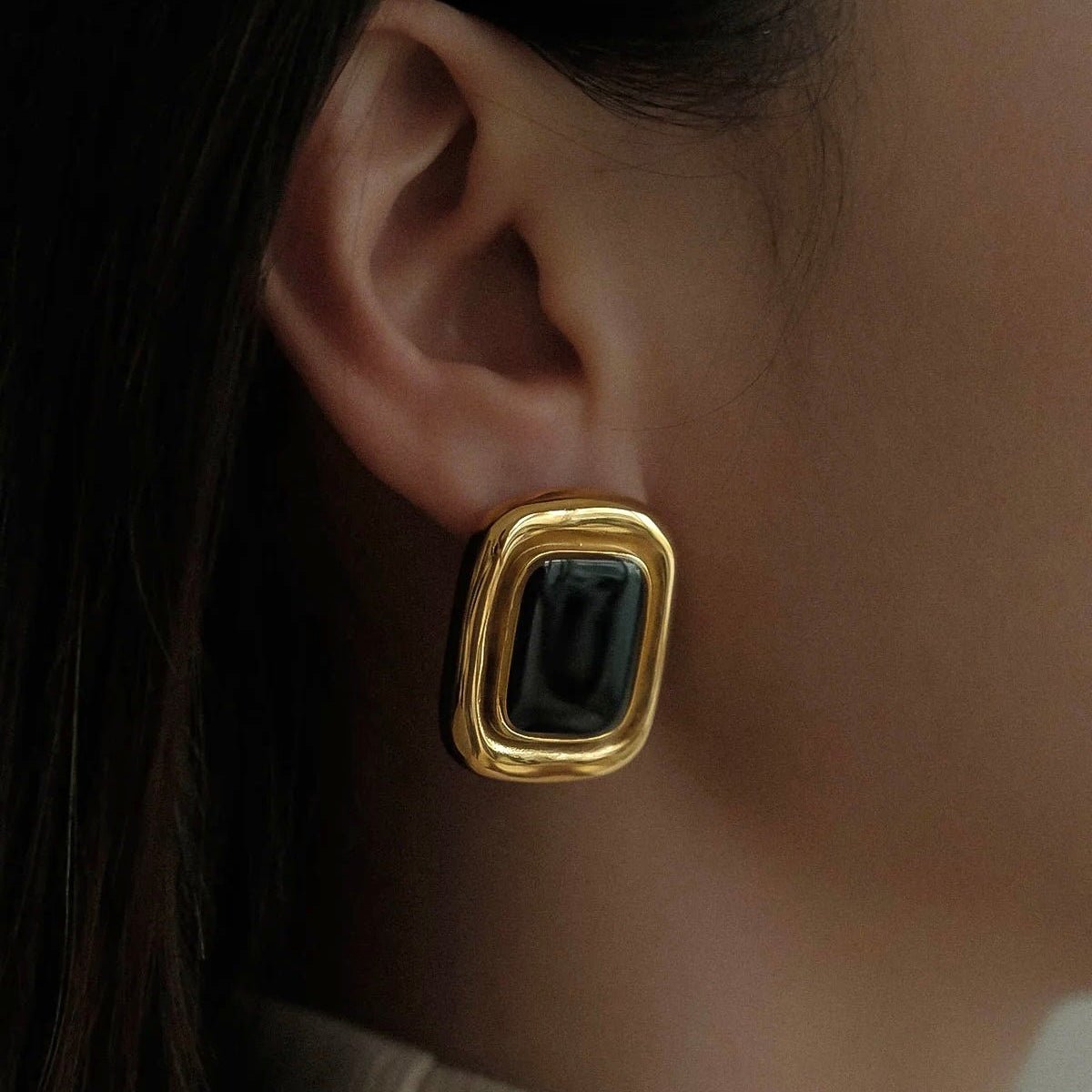 Retro Noir – Milano Earrings