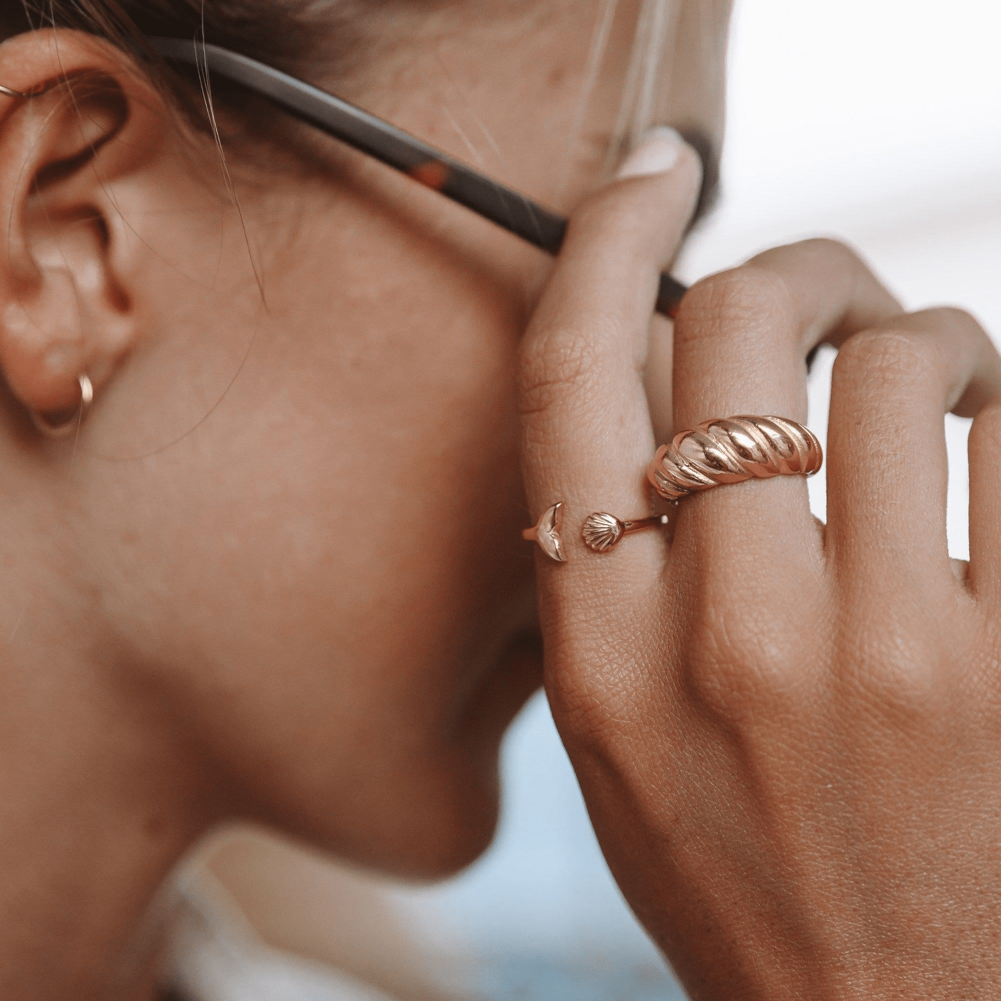 Ocean Muse Ring – Waterproof & Tarnish-Free