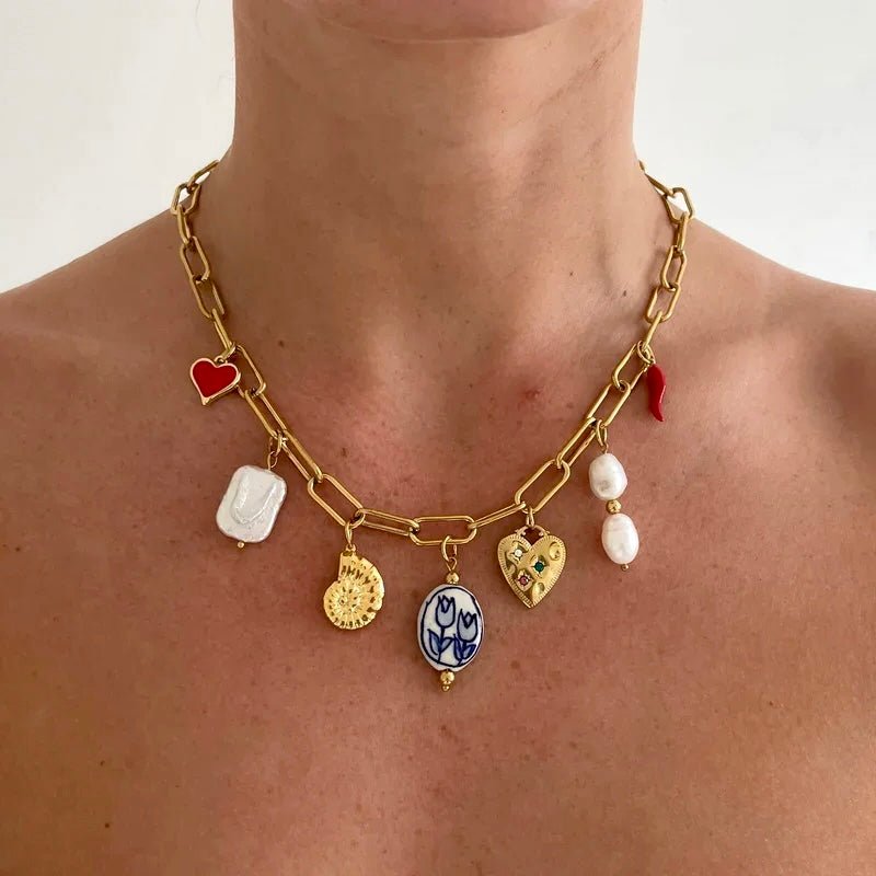 Amalfi Charm Necklace