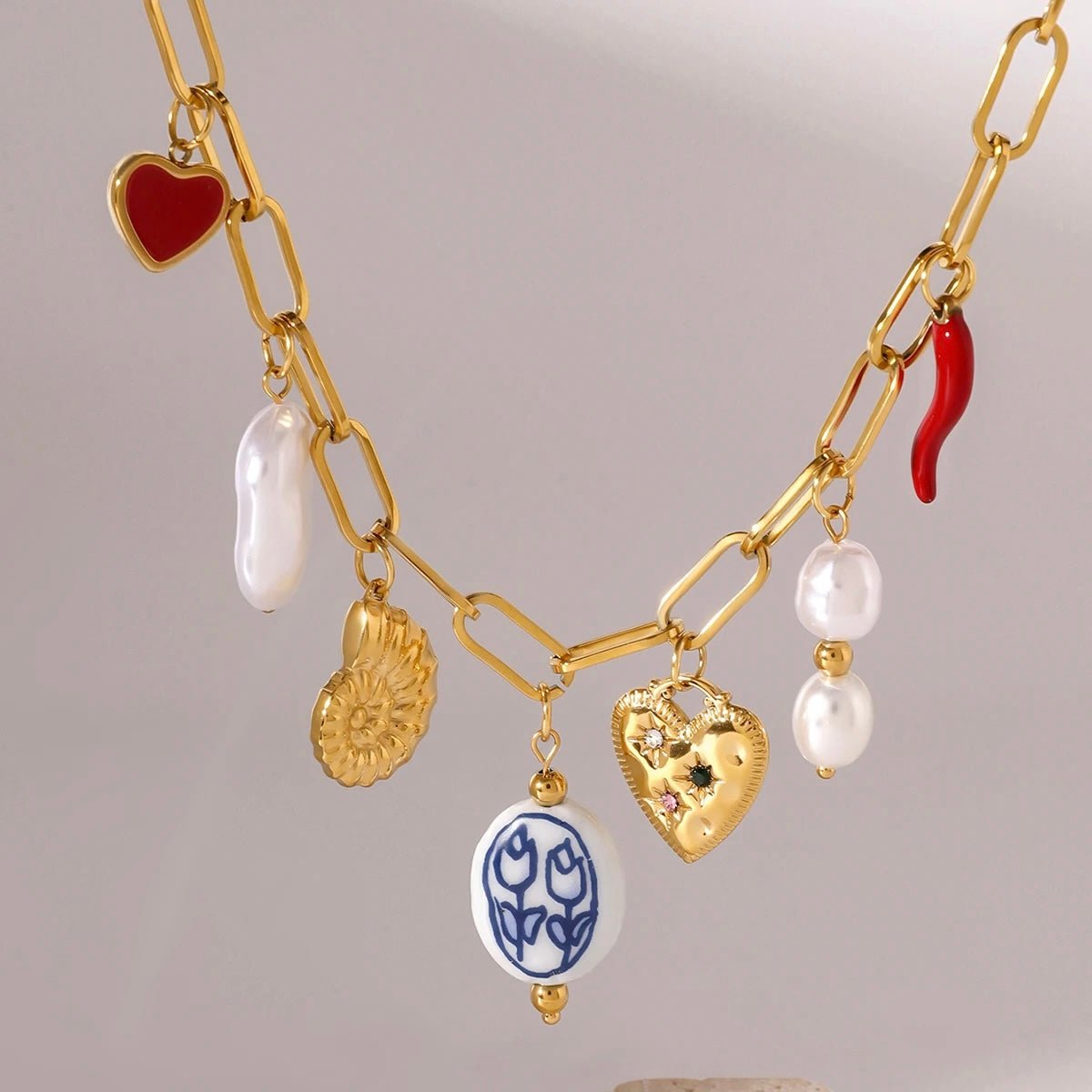 Amalfi Charm Necklace