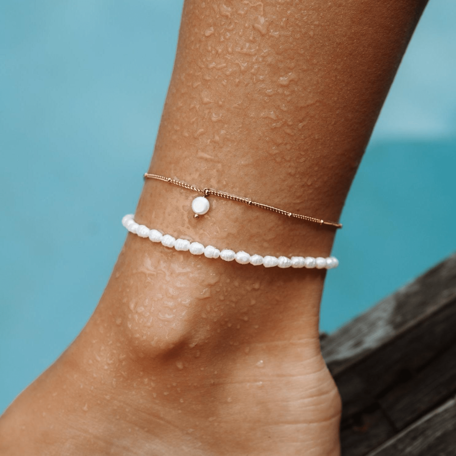 Pure Pearl Anklet