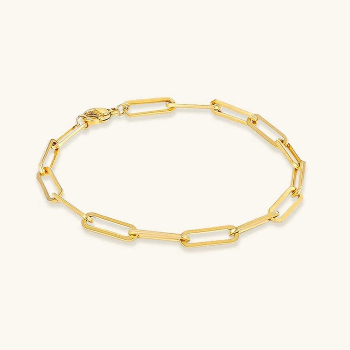 Celia Paperclip Bracelet