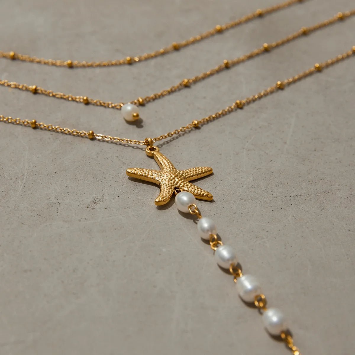 Sea Muse Lariat Necklace