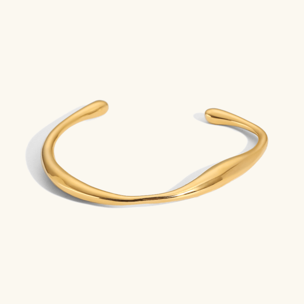 Vintage Twisted Gold Bangle