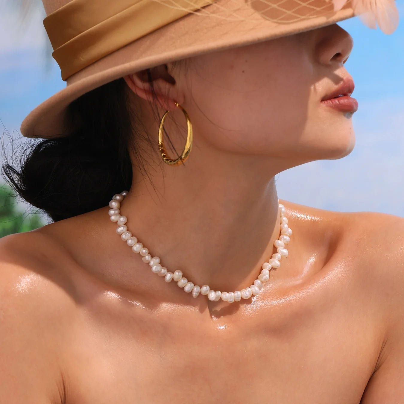 Shoreline Pearl Choker