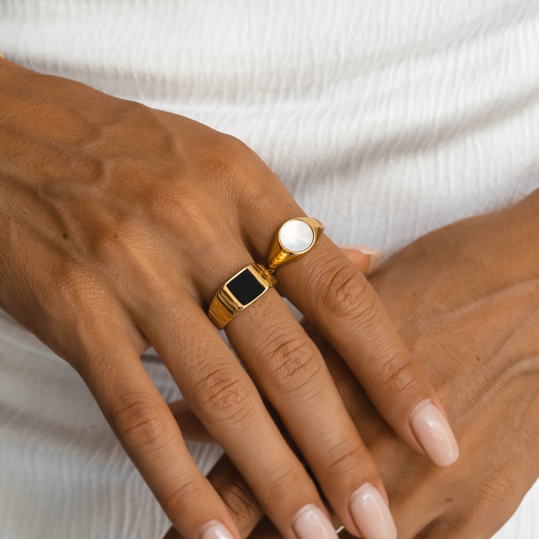 Black Onyx Statement Ring