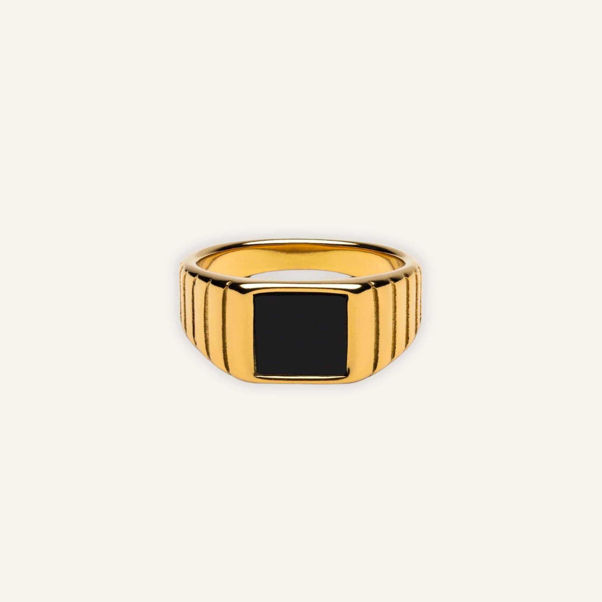 Black Onyx Statement Ring