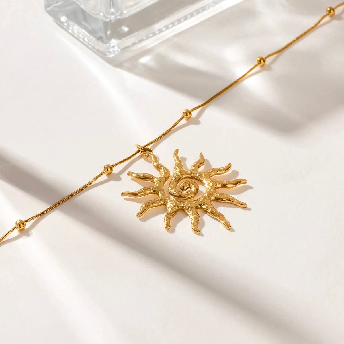 Sun Pendant Necklace