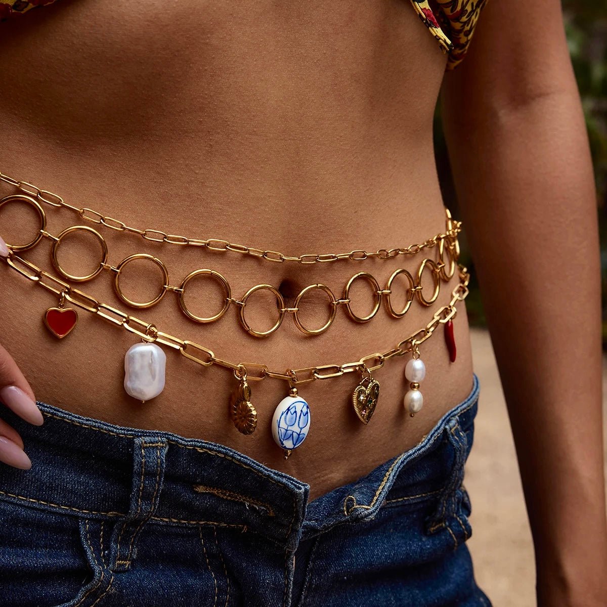 Boho Charm Waist Chain