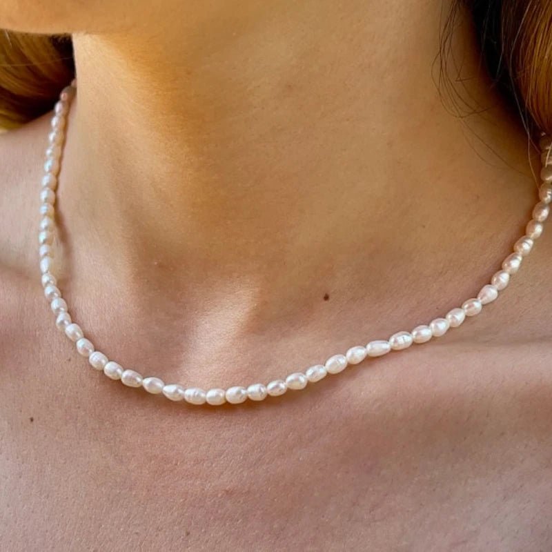 Ferskvandsperle choker