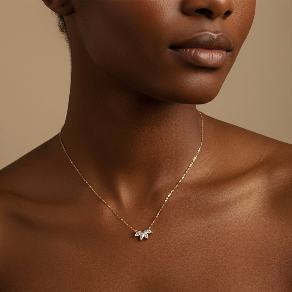 Gold Flower Necklace