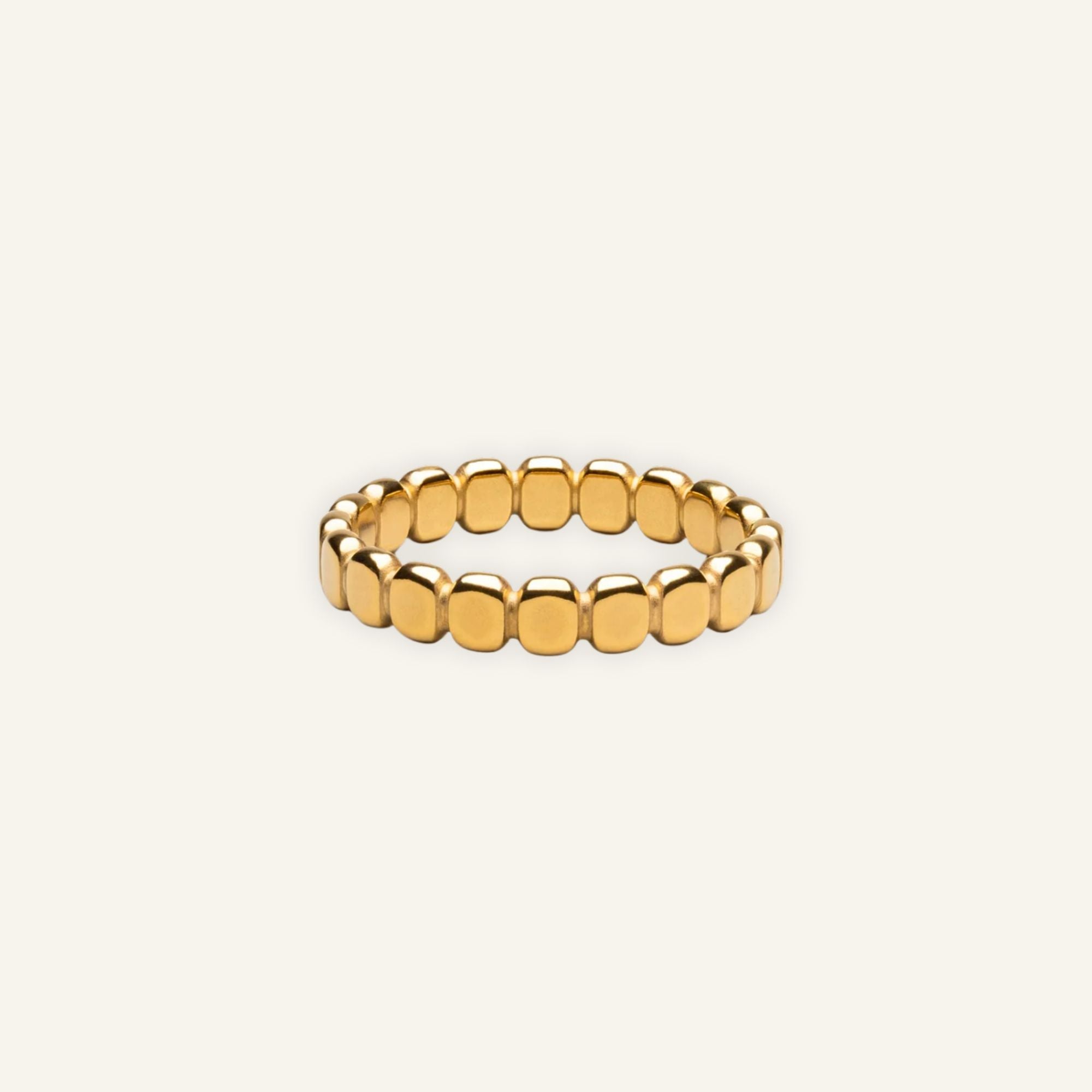 Golden Beads Ring