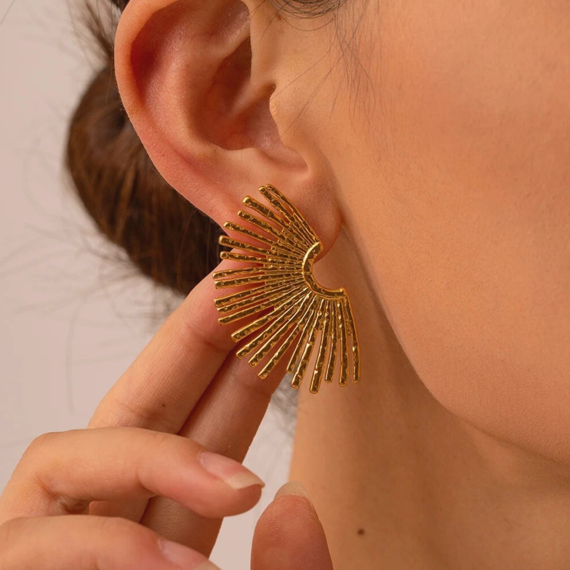 Golden Halo Earrings