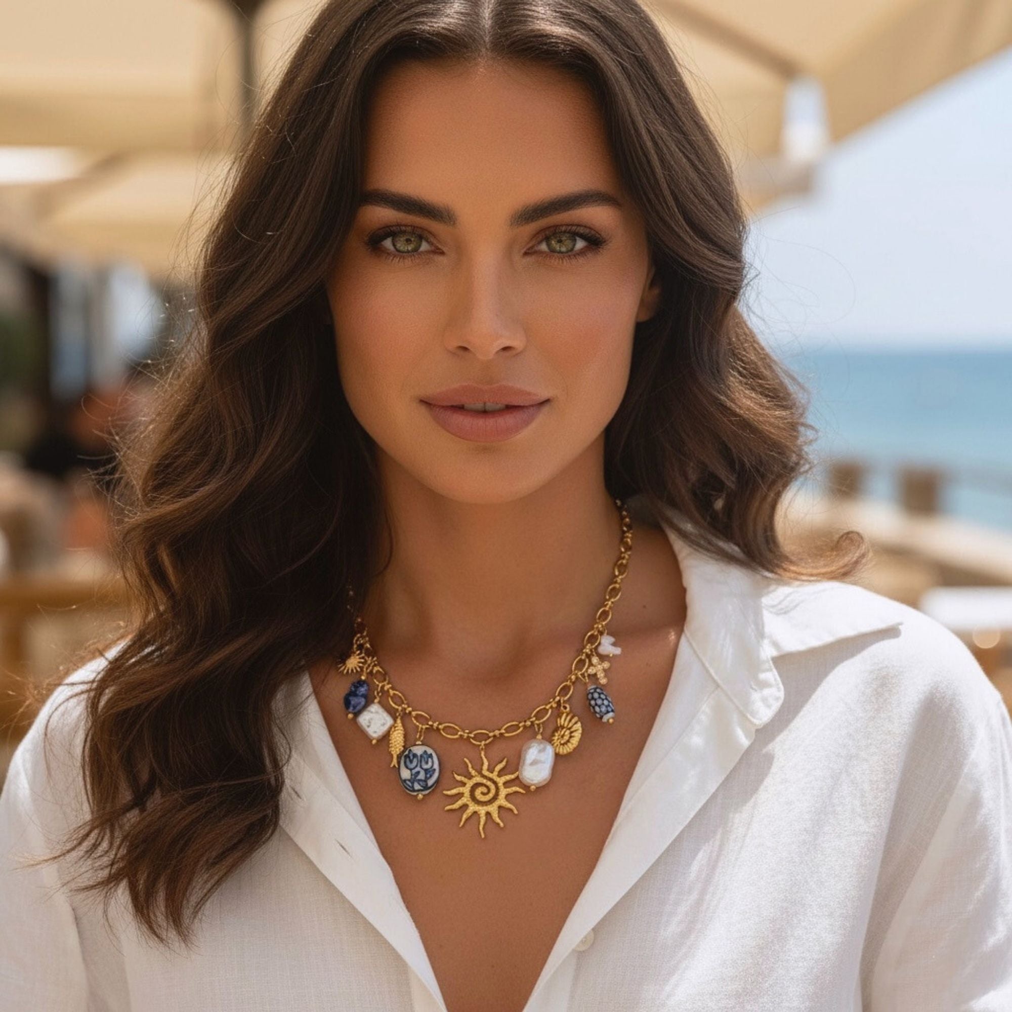 Mediterraneo Charm Necklace